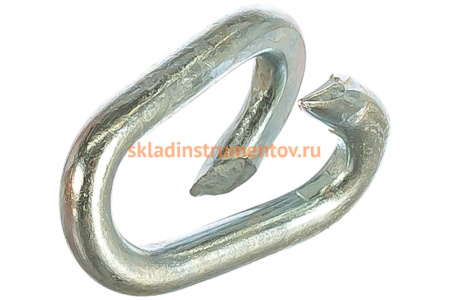 Соединитель цепей оцинкованный (6 мм; ТФ6) Зубр 4-304576-06 Соединитель цепей оцинкованный (6 мм; ТФ6) Зубр 4-304576-06