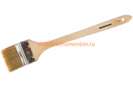 Радиаторная кисть SANTOOL 3 с деревянной ручкой 010140-012-030