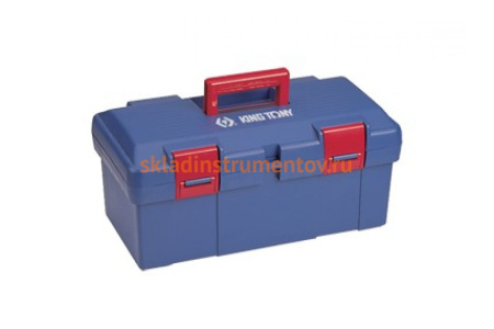 Инструментальный ящик KING TONY 445x240x206 мм, 2 отсека, полипропилен 87407