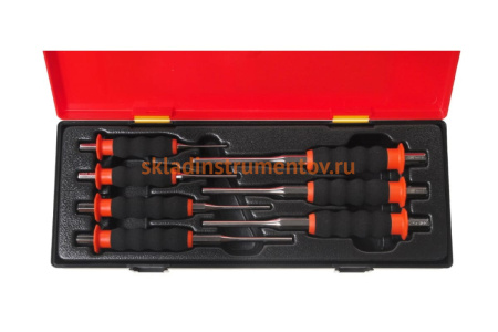 Набор выколоток с рукояткой 7 предметов JTC K8071