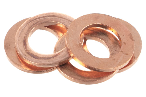 Набор медных шайб JTC размер: толщина 1.2, внутр. д. 8.4, наружн. д. 13.8 50 шт. 2010