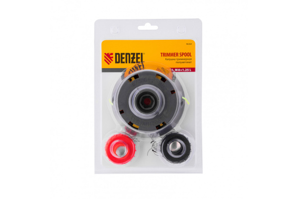 Катушка триммерная полуавтоматическая DENZEL 96364