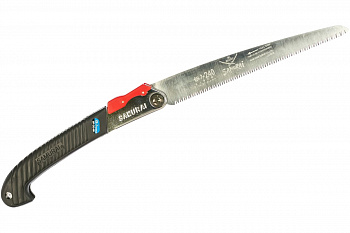 Складная пила с прямым полотном SAMURAI 2 угла фиксации, в футляре MP-240-MH