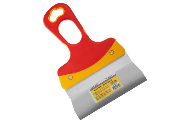 Фасадный шпатель, полотно из нержавеющей стали, 150 мм РемоКолор 12-9-515