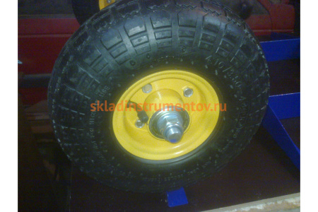 Тележка RUSKLAD платформенная, с поворотной осью ТПО О (600х1200) с пневматическими колёсами Тележка RUSKLAD платформенная, с поворотной осью ТПО О (600х1200) с пневматическими колёсами