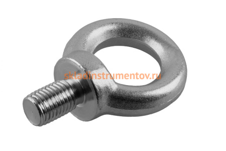 Рым-болт ЗУБР DIN 580 М12 1 шт оцинкованный 304316-12 Рым-болт ЗУБР DIN 580 М12 1 шт оцинкованный 304316-12