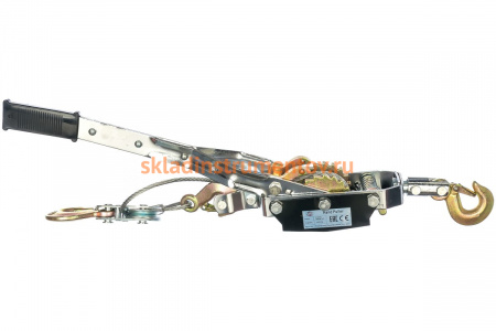 Лебедка рычажная (тяговое усилие 4000 кг, трос 3м) EURO-LIFT P40SS 00004742