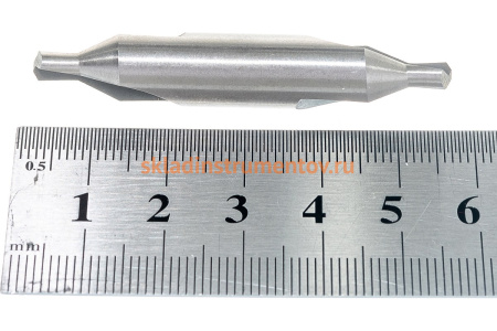 Сверло центровочное Р6М5 (4 мм; D-10 мм; тип А) SDW TOOLS de00040