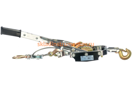 Лебедка рычажная (тяговое усилие 4000 кг, трос 3м) EURO-LIFT P40SS 00004742