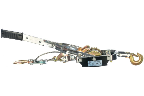 Лебедка рычажная (тяговое усилие 4000 кг, трос 3м) EURO-LIFT P40SS 00004742