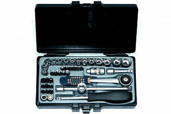 Набор 6-тигранных головок с приспособлениями 42 предметов FORCE 2421F