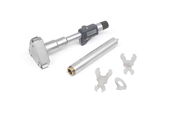 Микрометрический нутромер Micron 3-точечный, электронный, 87-100, 0,001, у/к МИК 42123