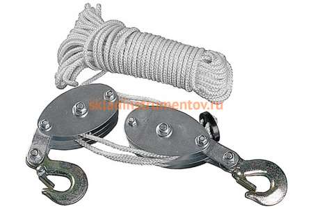 Полиспаст STAYER подъем до 3 м вес до 200 кг 50501