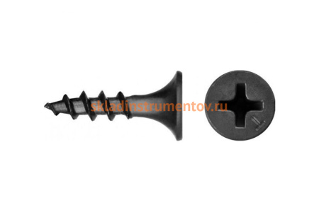 Саморезы СГД гипсокартон-дерево KRAFTOOL, 16 х 3.5 мм, 15000 шт, фосфатированные, 3005-16