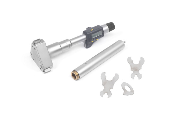 Микрометрический нутромер Micron 3-точечный, электронный, 87-100, 0,001, у/к МИК 42123