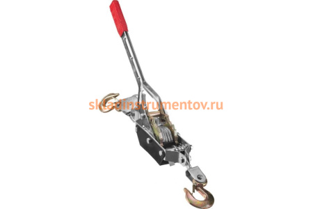 Ручная тросовая рычажная лебедка MIRAX 1,5т 1,8м 43130-1.5