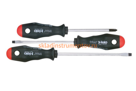 Набор отверток Felo SL/PH, 3 шт 50093414
