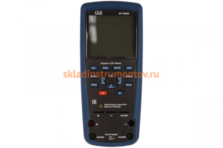 Профессиональный LCR-метр с автоматическим выбором режима измерений СЕМ DT-9935 481097
