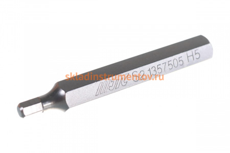 Удлиненная шестигранная вставка 10мм 5х75мм S2 JTC 1357505