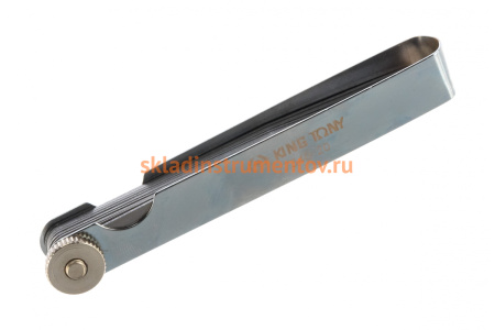 Набор щупов для проверки зазоров 0.05-1 мм, 20шт KING TONY 77340-20