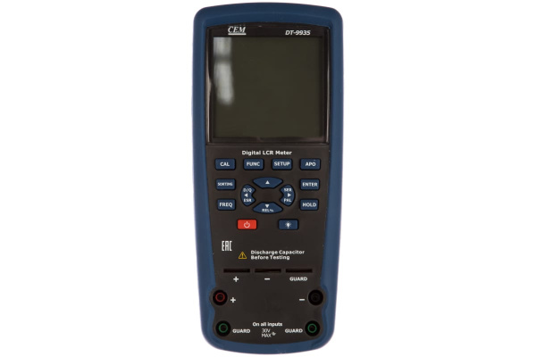 Профессиональный LCR-метр с автоматическим выбором режима измерений СЕМ DT-9935 481097