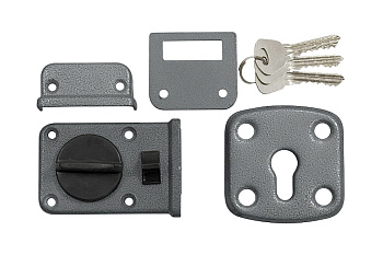 Накладной цилиндровый замок MATRIX СИБРТЕХ ЗВ-4 91670