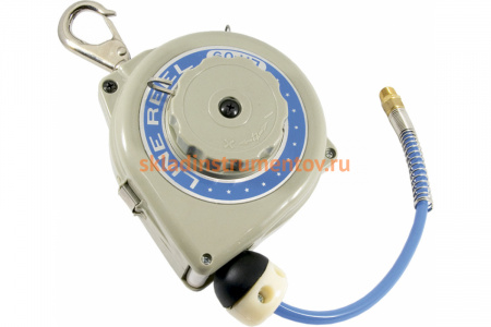 Шланг воздушный на катушке с резьбовым соединением 1/4" (2 м; 5х8 мм; 7 бар) AIST 90983102 00-00009067