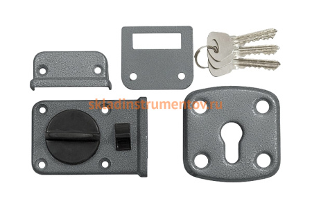 Накладной цилиндровый замок MATRIX СИБРТЕХ ЗВ-4 91670