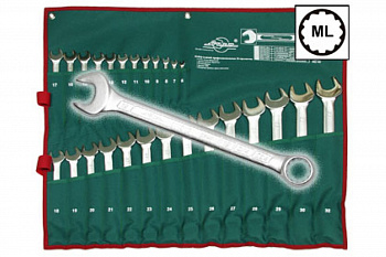 Набор ключей комбинированных 26 (69) предметов AIST 0011326A 00-00009263