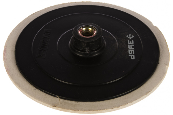 Насадка пластиковая мягкая (М14; 180 мм) для углошлифовальных машин ЗУБР 35785