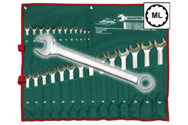 Набор ключей комбинированных 26 (69) предметов AIST 0011326A 00-00009263