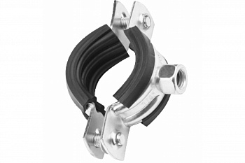 Трубный оцинкованный хомут с гайкой Зубр 1", 1 шт. 37850-32-36-1