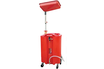 Установка с воронкой для слива отработанного масла WIEDERKRAFT WDK-89026