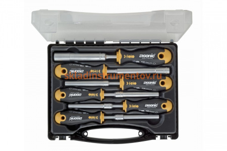 Набор отверток M-TECH Felo Ergonic в кейсе, 6 шт 42810636