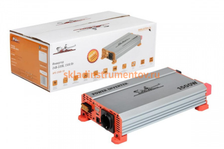 Инвертор Airline API-1500-10 (24В-220В, 1500 Вт)