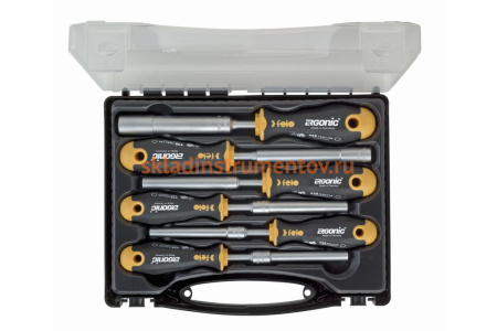 Набор отверток M-TECH Felo Ergonic в кейсе, 6 шт 42810636