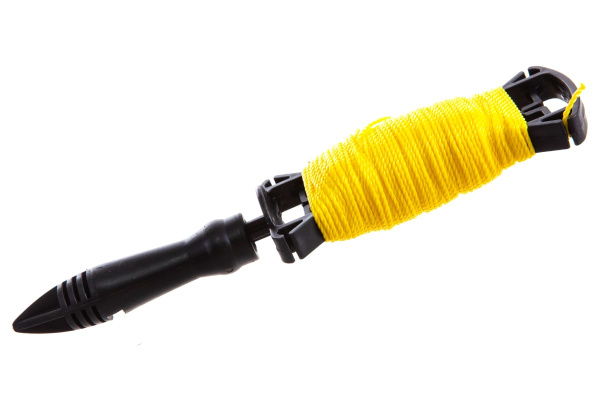 Нейлоновый разметочный шнур на катушке c ручкой MATRIX D1,5мм, 30м, 84821