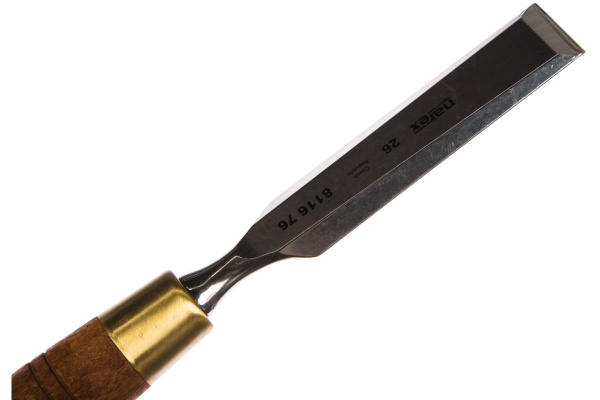 Плоская стамеска с ручкой NAREX WOOD LINE PLUS 26 мм 811676