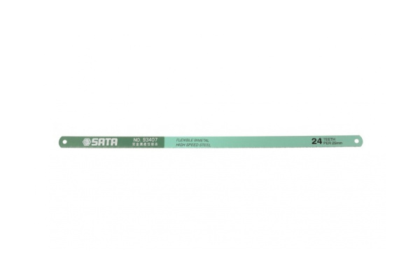 Полотно для ножовки биметаллическое (12 дюймов; 24 зуба) Sata 93407