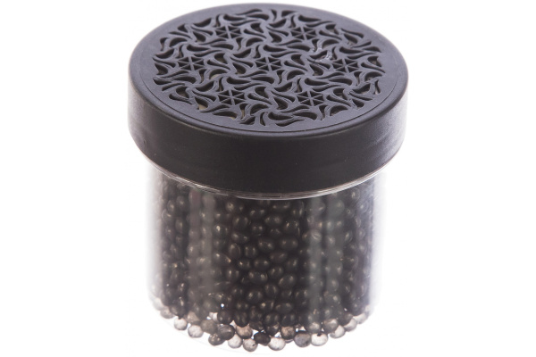 Ароматизатор Airline Банка с гранулами, черный лед AFBA095