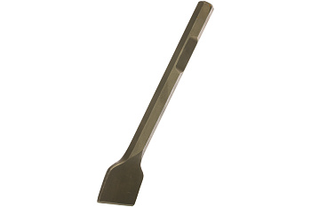 Лопаточное зубило Uragan для отбойных молотков и бетоноломов шестигранник 28 мм 80/400 мм 905-3634-80-400