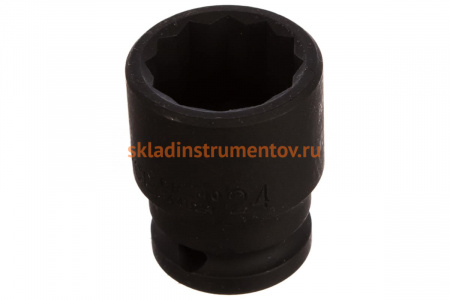 Головка короткая ударная 12-гранная (24 мм; 1/2DR) FORCE 44824