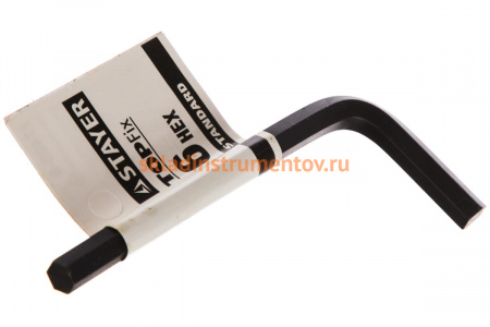 Имбусовый ключ STAYER STANDARD 6 мм 27405-6