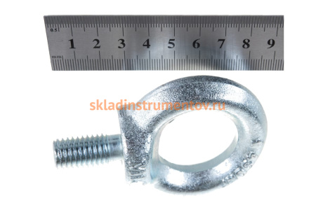 Рым-болт DIN 580 оцинкованный 6 шт. (М14; ТФ5) Зубр 4-304315-14 Рым-болт DIN 580 оцинкованный 6 шт. (М14; ТФ5) Зубр 4-304315-14
