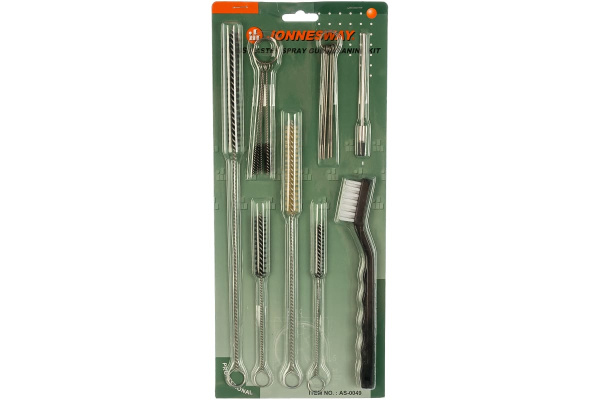 Комплект щеток для чистки краскопультов (17 шт.) Jonnesway AS-0049 47582