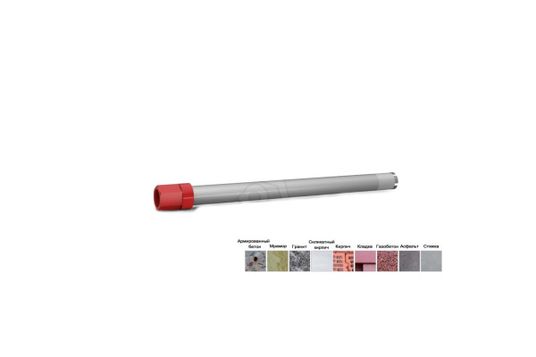 Коронка сверлильная алмазная HSP-E (28х450 мм; 1 1/4 UNC) Rothenberger FF51028