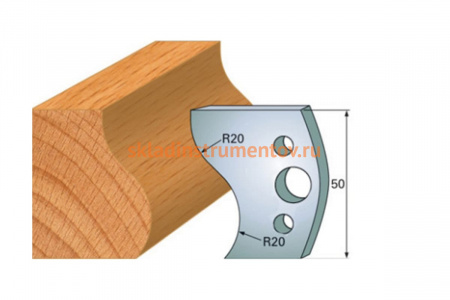 Комплект из 2-х ножей 50x4 SP CMT 690.571