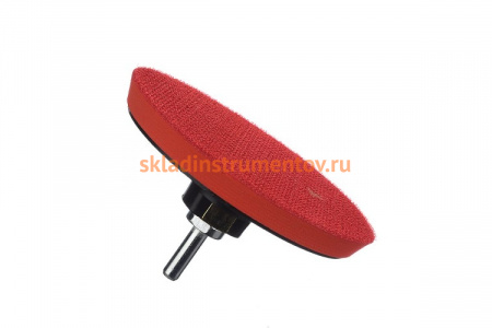 Насадка мягкая для УШМ (125х12 мм) с переходником на дрель Vertextools 76