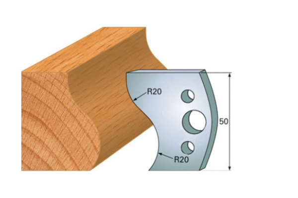 Комплект из 2-х ножей 50x4 SP CMT 690.571