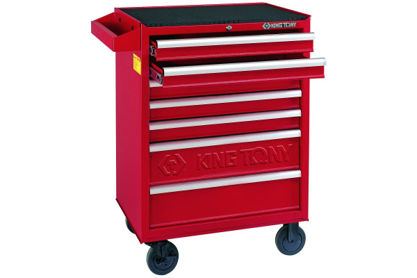 Набор инструментов в красной тележке, 286 предметов KING TONY 934-010MRV
